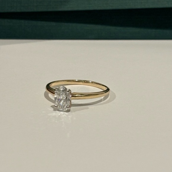Solitaire Engagement Ring - Picture 4 of 8
